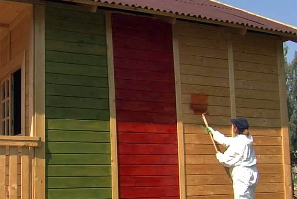 краска для деревянных фасадов